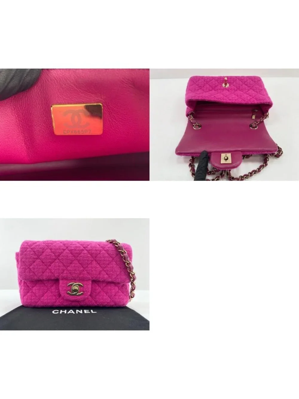 Chanel Shoulder Bag Mini Quilted